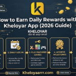 How to Earn Daily Rewards with Kheloyar App (2026 Guide)
