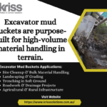 How Do Excavator Mud Buckets Compare to Digging Buckets?