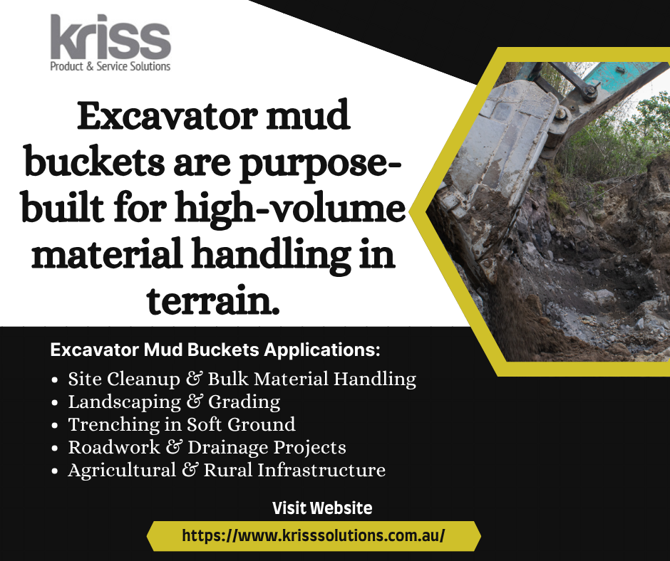 How Do Excavator Mud Buckets Compare to Digging Buckets?