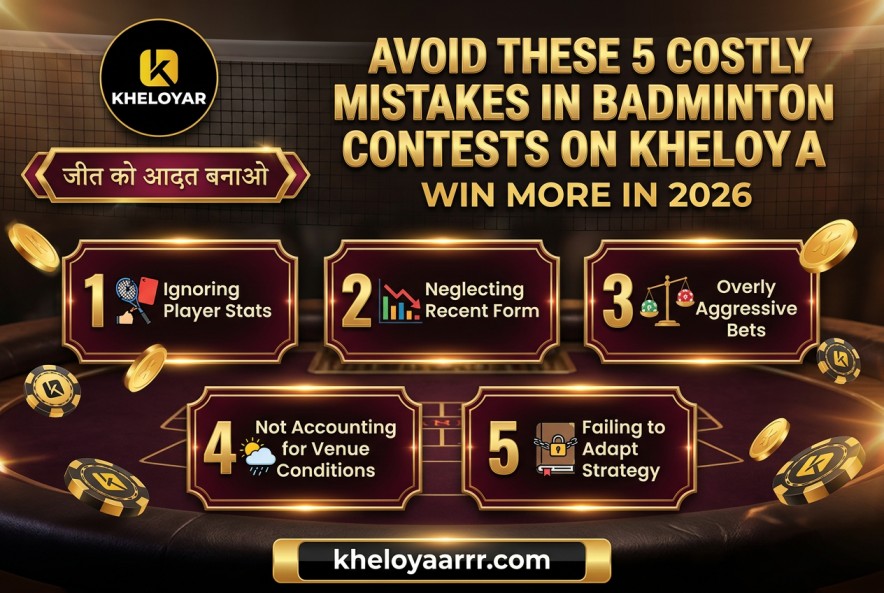 Avoid These 5 Costly Mistakes in Badminton Contests on kheloyar: Win More in 2026