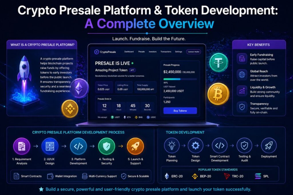 Crypto Presale Platform and Token Development: Full Breakdown