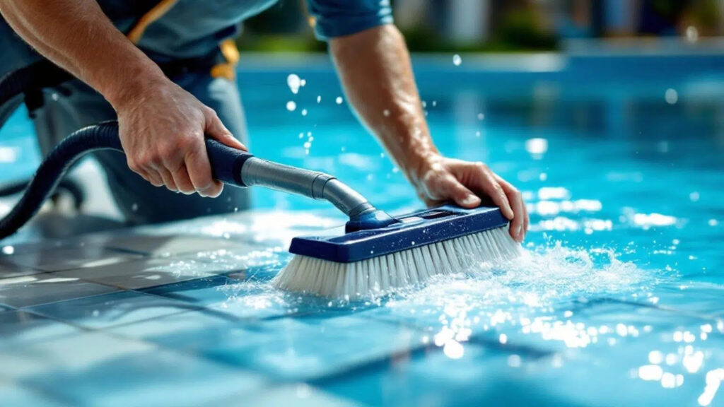 Pool Tile Cleaning Service & Skimmer Basket Cleaning: Essential Steps for a Clean and Healthy Pool