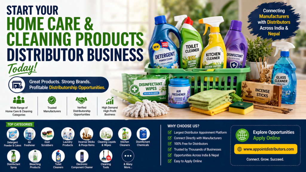 Home Care Distributor Wanted