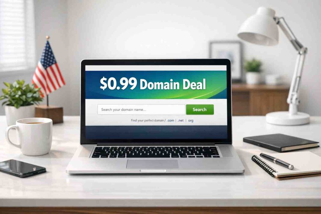 GoDaddy $0.99 Domain Deal (2026): How to Get a One-Year Domain for Under $1
