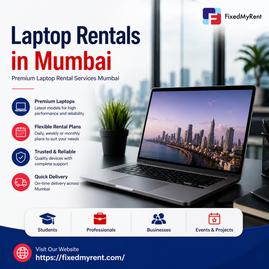 Laptop Rentals in Mumbai – Premium Laptop Rental Services Mumbai