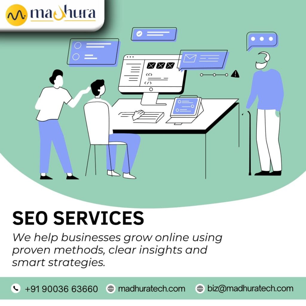 Dynamic SEO Services Madhura Technologies Coimbatore for consistent growth in the online space