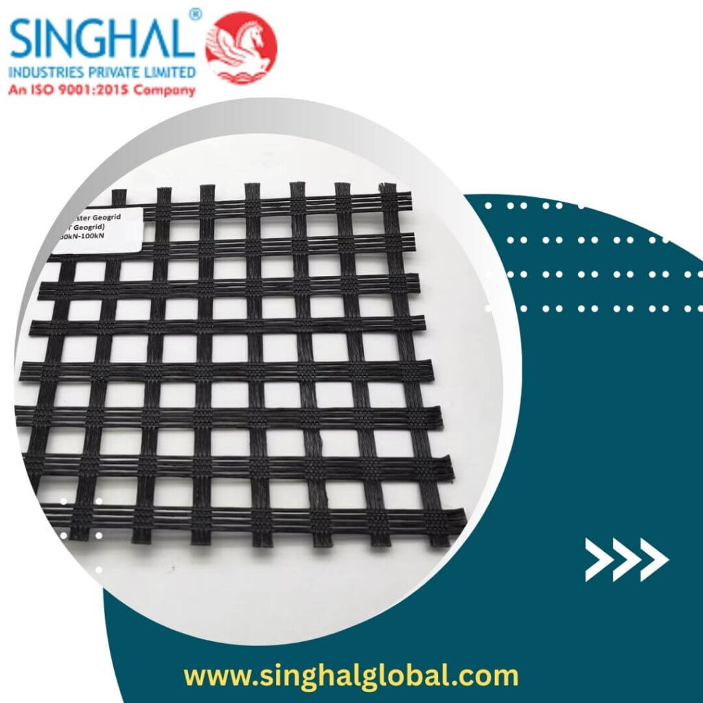 Advanced Polyester Geogrid for Road Construction Stability