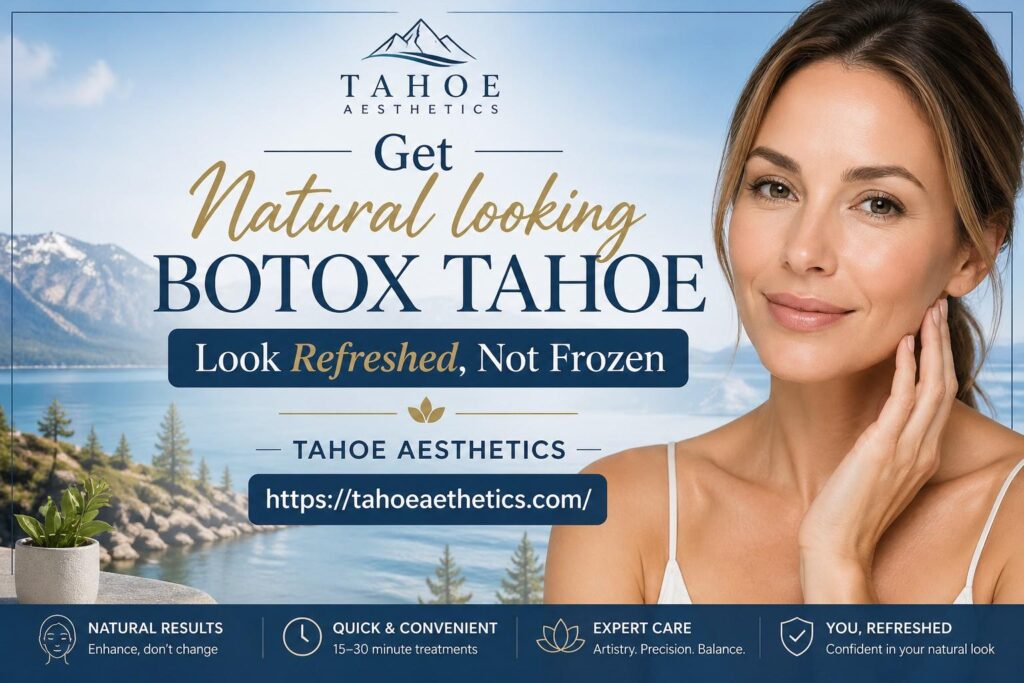 Get Natural Looking Botox Tahoe – Look Refreshed, Not Frozen