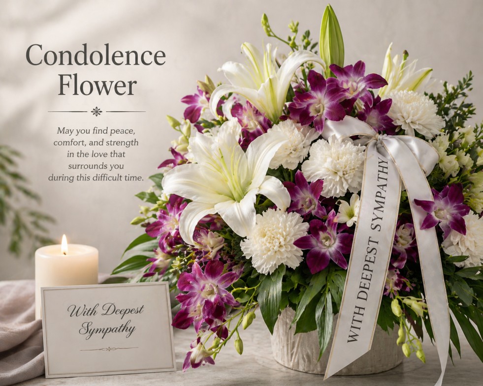 How Condolence Wreath in Singapore Orders Can Feel Respectful and Personal?