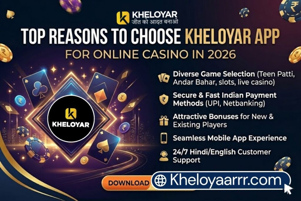 Top Reasons to Choose Kheloyar App for Online Casino in 2026