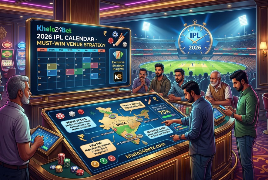 Khelo24Bet App 2026 IPL Calendar – Must-Win Venue Strategy