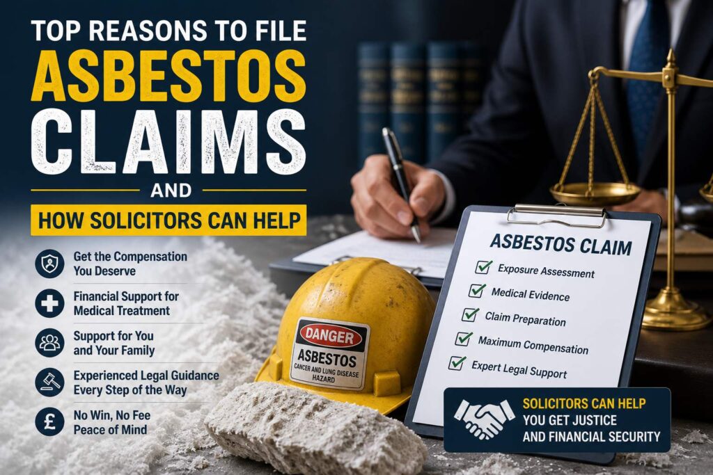 Top Reasons to File Asbestos Claims and How Solicitors Can Help