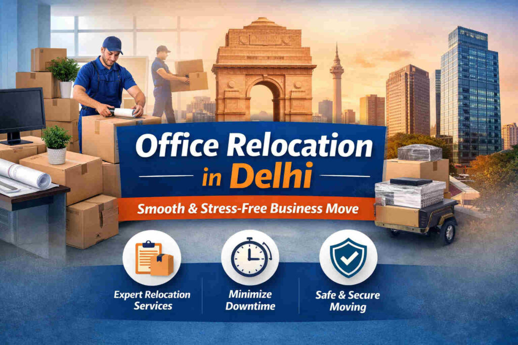 Office Relocation in Delhi – Safe, Fast & Professional Business Moving Services