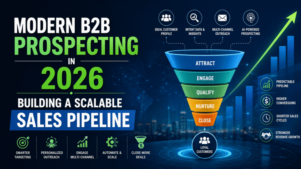 Modern B2B Prospecting in 2026: How to Build a Scalable Sales Pipeline