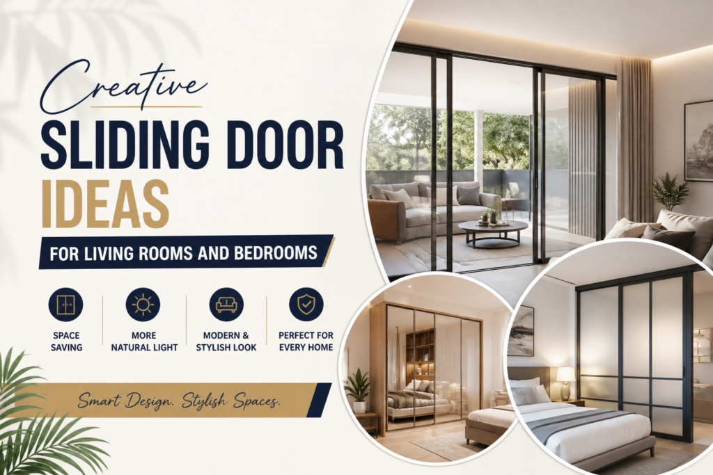 Creative Sliding Door Ideas for Living Rooms and Bedrooms