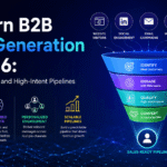 Modern B2B Lead Generation in 2026: Building Scalable and High-Intent Pipelines