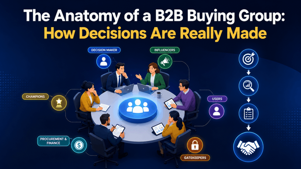 The Anatomy of a B2B Buying Group: How Decisions Are Really Made