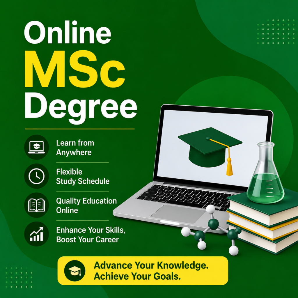 Online MSc Programs 2026: Admission Process, Jobs & Future Scope Explained