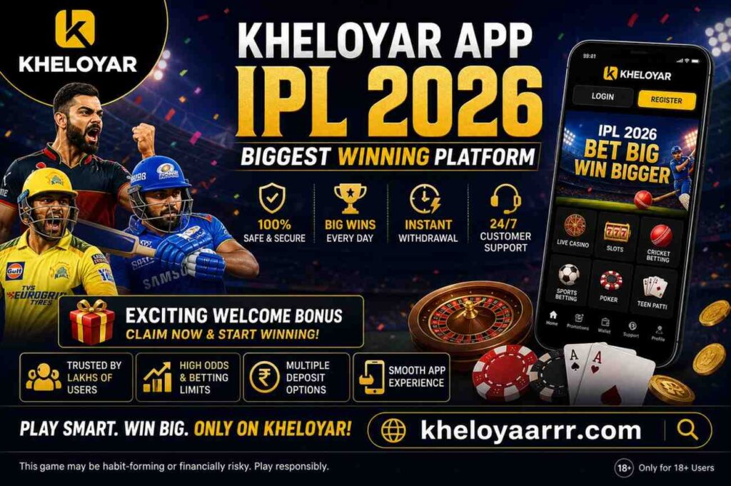 Kheloyar App – IPL 2026 Biggest Winning Platform