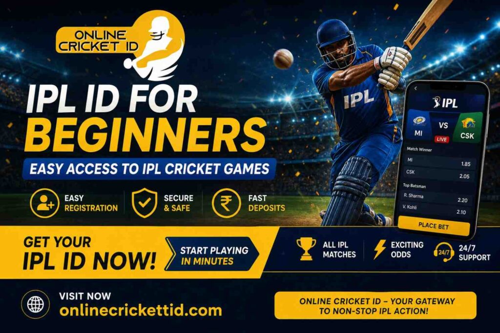 IPL ID for Beginners – Easy Access to IPL Cricket Games