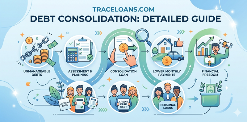 Traceloans.com Debt Consolidation: Detailed Guide
