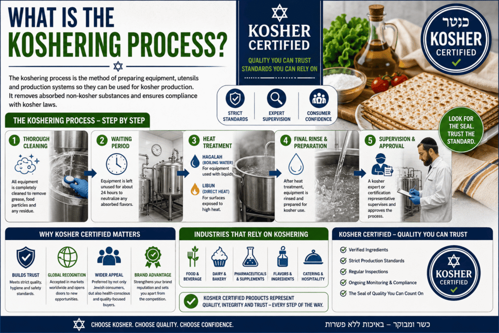 What is the Koshering Process and Why Are Kosher Certified Products Important?