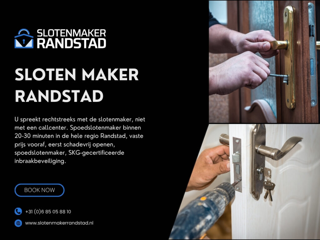Direct slotenmaker nodig Den Haag zonder schade hulp