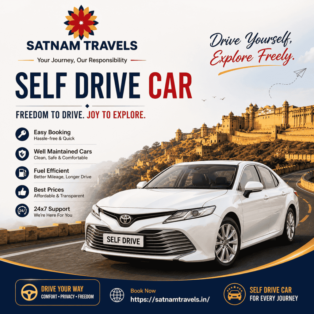 Best Self Drive Road Trips From Jaipur You Can Plan in 2026
