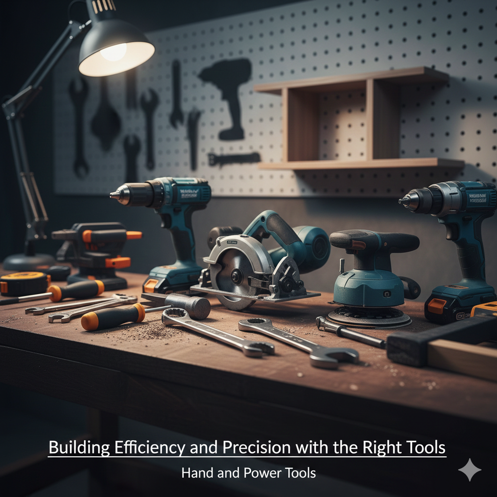 Hand And Power Tools Guide for Efficient and Safe Work