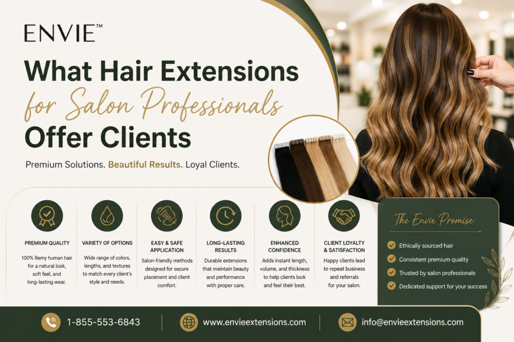 What Hair Extensions for Salon Professionals Offer Clients