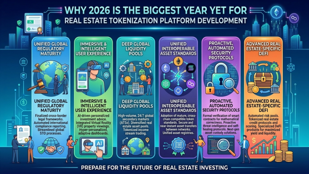 Why 2026 Is the Biggest Year Yet for Real Estate Tokenization Platform Development