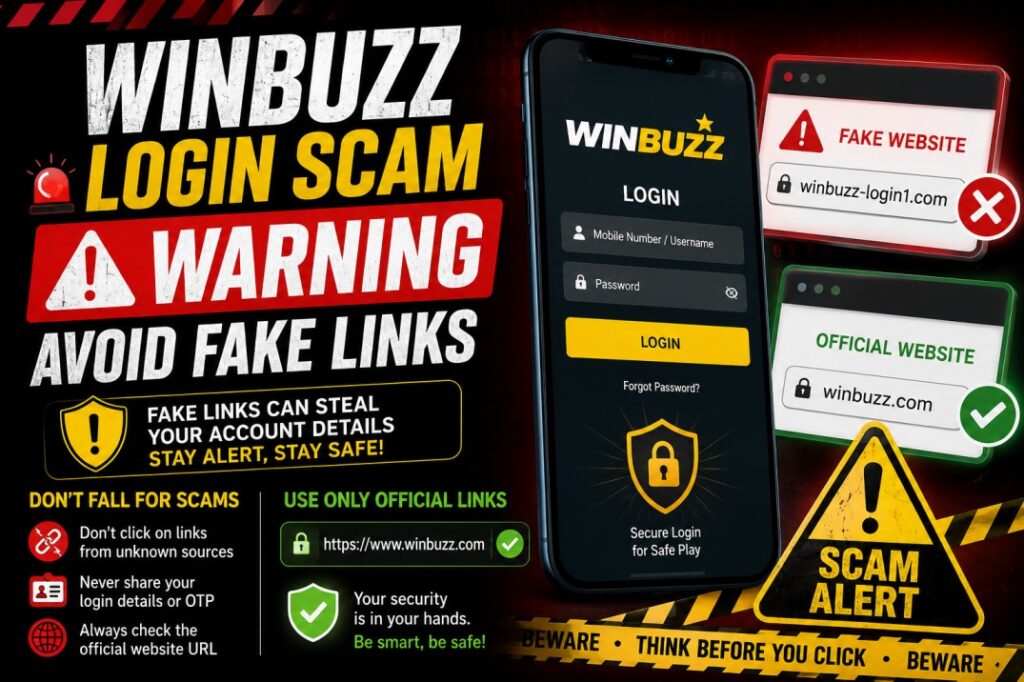 Winbuzz Login Scam Warning: Avoid Fake Links