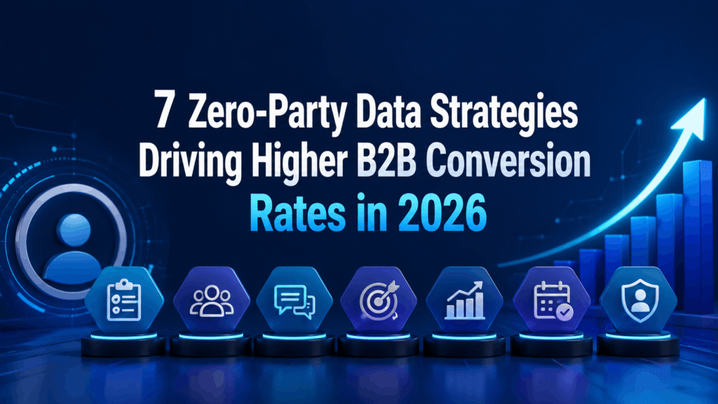 7 Zero-Party Data Strategies That Improve B2B Conversion Rates in 2026