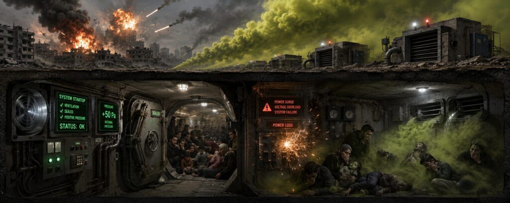 When Shelter Systems Fail Under Chemical Attack