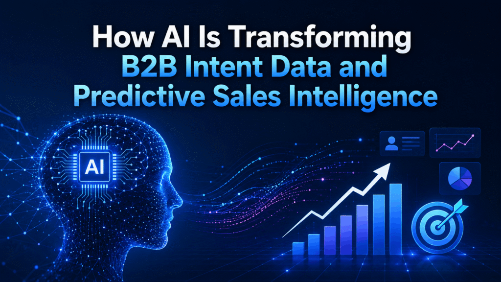 How AI Is Transforming B2B Intent Data and Predictive Sales Intelligence