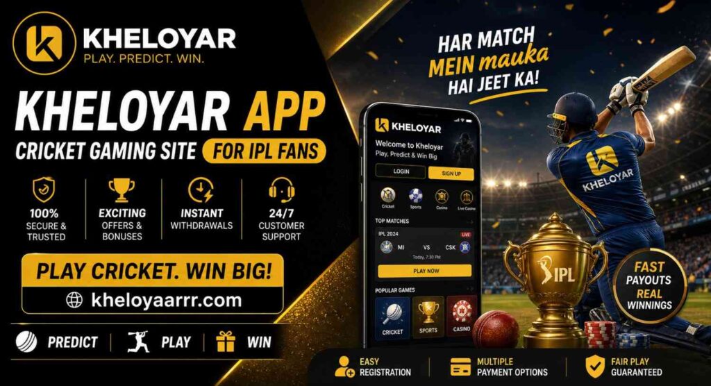 Kheloyar App Cricket Gaming Site for IPL Fans