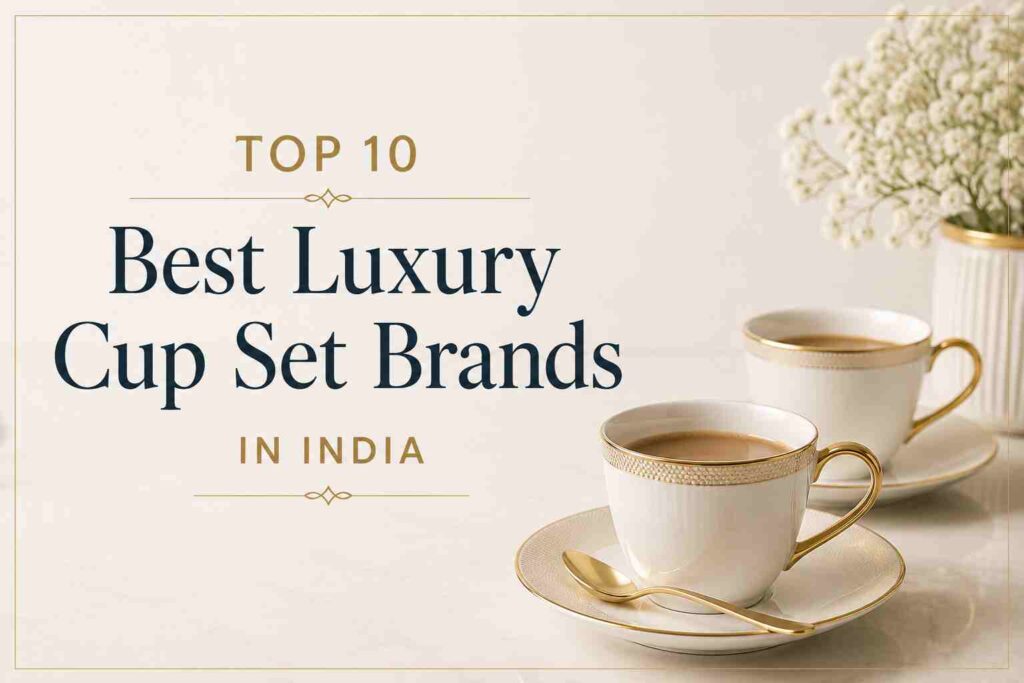 Top 10 Best Luxury Cup Set Brands in India