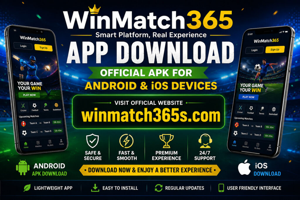 WinMatch365 App Download – Official APK for Android & iOS Devices