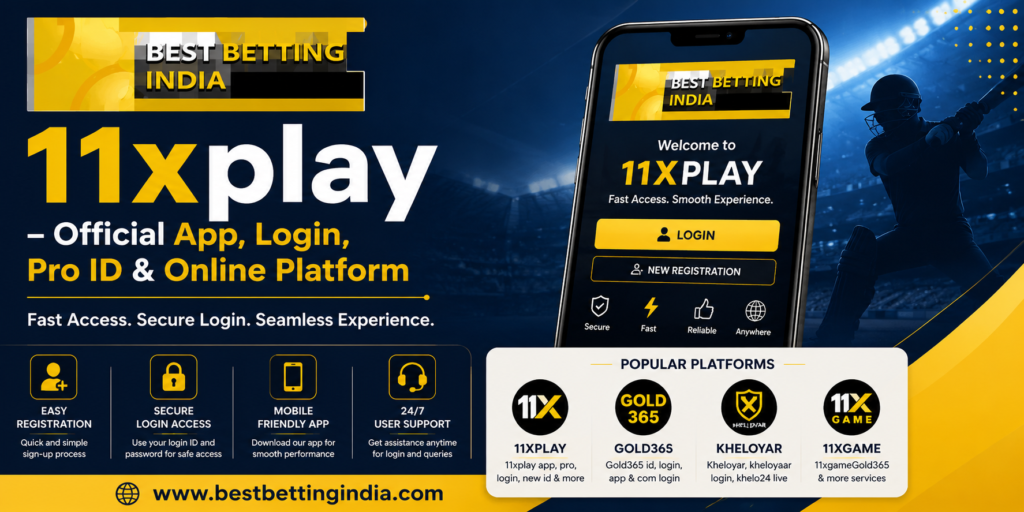 Get Your 11xplay Cricket Betting ID at bestbettingindia.com