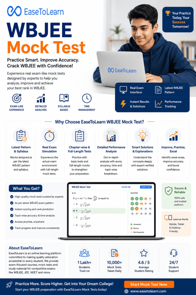 Master Your Exam Prep with the Best WBJEE Question Bank for 2026 Success