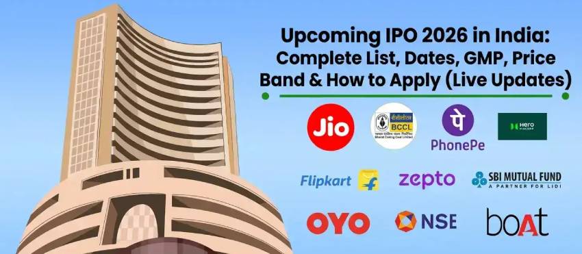 Upcoming IPO 2026: Live List, Dates, GMP & Price Band | Tradex1
