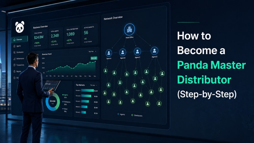 How to Become a Panda Master Distributor (Step-by-Step)