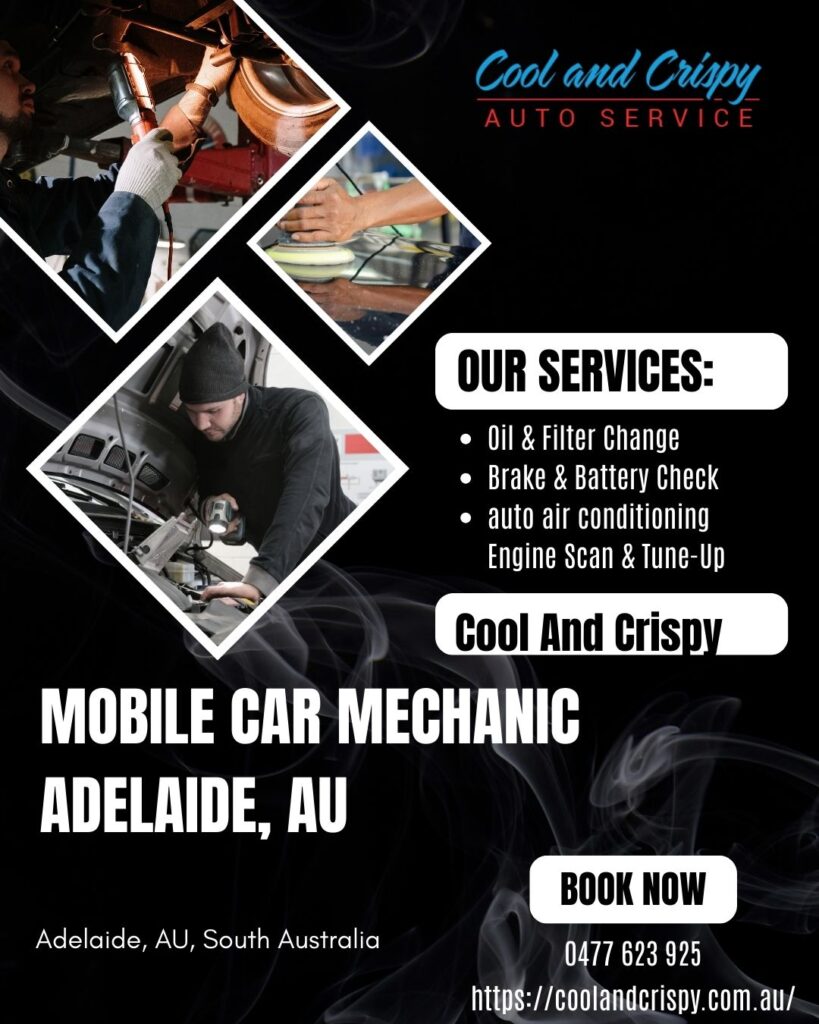 Why Choosing a Mobile Car Mechanic Adelaide Saves You Time and Money