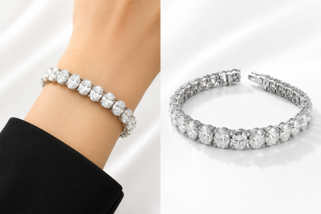 How to Style Women’s Lab Grown Diamond Tennis Bracelet Pieces
