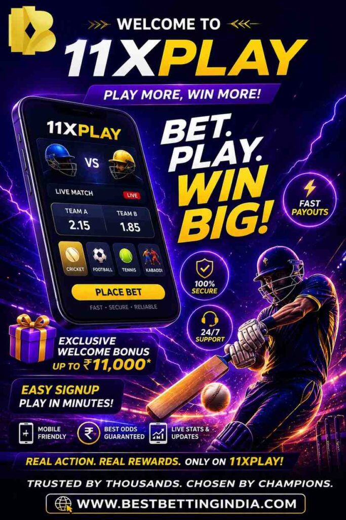 11xPlay Online Platform: A Secure Choice for Online Cricket ID in India