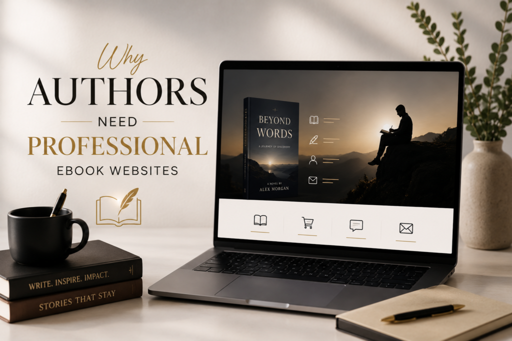 Why Authors Need Professional Ebook Websites