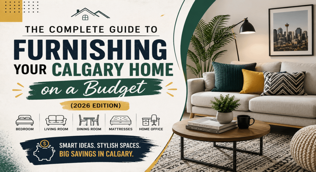 The Complete Guide to Furnishing Your Calgary Home on a Budget (2026 Edition)