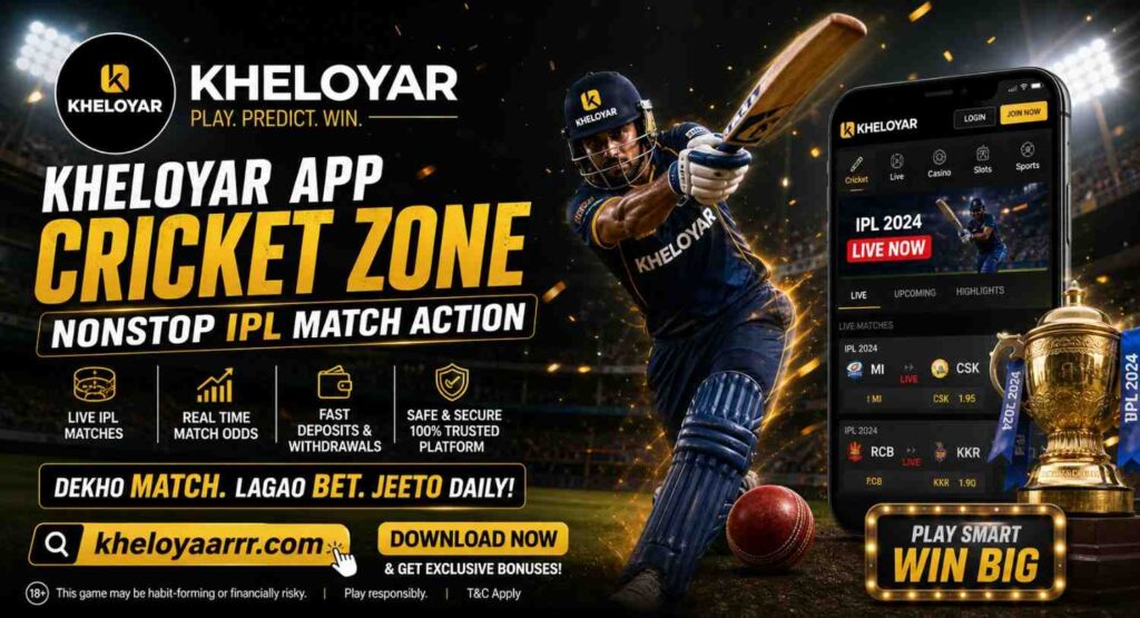 Kheloyar App Cricket Zone – Nonstop IPL Match Action