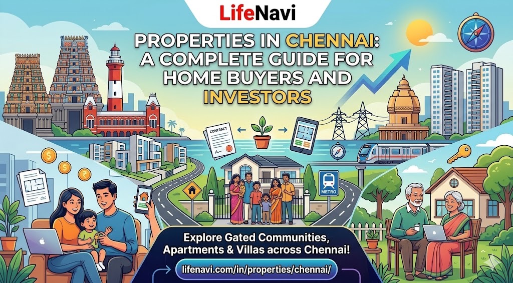 Properties in Chennai: A Complete Guide for Home Buyers and Investors | Lifenavi.com