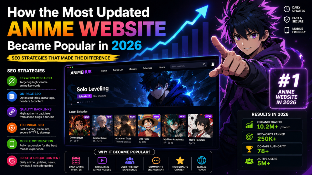 How The Most Updated Anime Website Became Popular In 2026